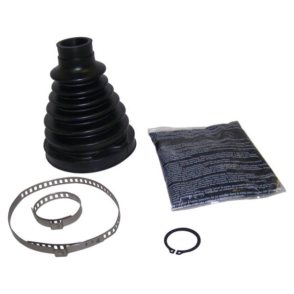 Crown Automotive Jeep Replacement - Crown Automotive Jeep Replacement CV Joint Boot Kit Front Inner Incl. Boot/Clamps/Snap Rings/Grease  -  5135014AA - Image 1