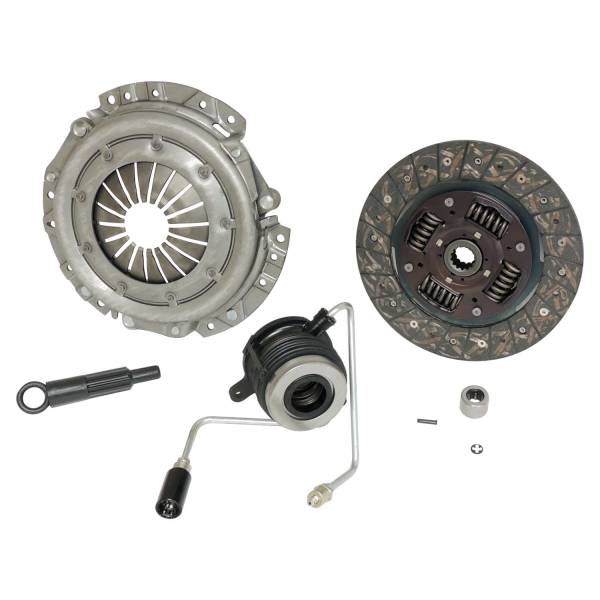 Crown Automotive Jeep Replacement - Crown Automotive Jeep Replacement Clutch Kit Incl. Clutch Disc/Pressure Plate/Clutch Control Kit/Pilot Bearing/Alignment Tool 9.125 in. Clutch Disc 14 Splines 1 in. Spline Dia.  -  XY8790F - Image 1