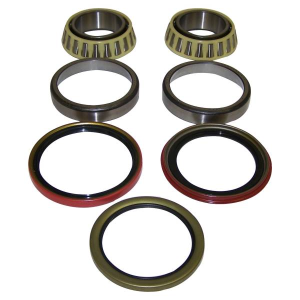 Crown Automotive Jeep Replacement - Crown Automotive Jeep Replacement Wheel Bearing Set Front Incl. 2 Bearings/2 Cups/3 Seals  -  53000238K - Image 1