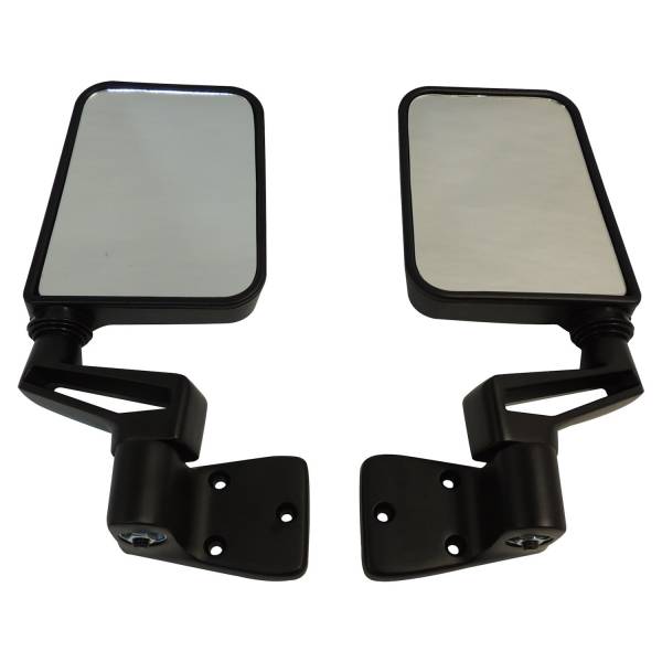 Crown Automotive Jeep Replacement - Crown Automotive Jeep Replacement Door Mirror Kit Black  -  82200834K - Image 1