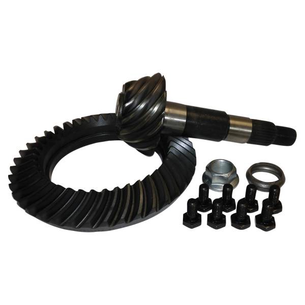 Crown Automotive Jeep Replacement - Crown Automotive Jeep Replacement Ring And Pinion Set Rear 3.55 Ratio w/ 3/8 in. Ring Bolts For Use w/Dana 35  -  4761676 - Image 1