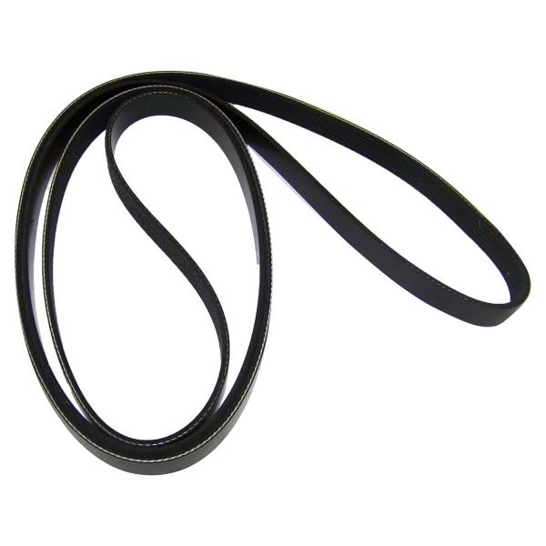 Crown Automotive Jeep Replacement - Crown Automotive Jeep Replacement Serpentine Belt 98.43 in. Length 6 Rib Right Hand Drive  -  53010279 - Image 1