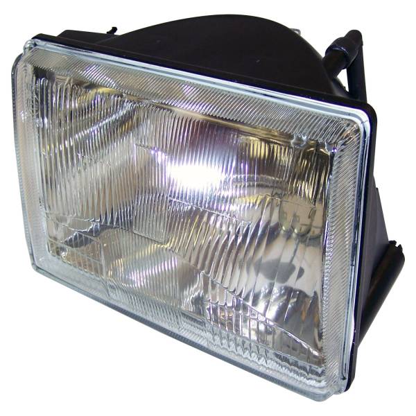 Crown Automotive Jeep Replacement - Crown Automotive Jeep Replacement Head Light Assembly Right For Use w/ 1993-1998 Jeep ZG Grand Cherokee Germany Only  -  55054832 - Image 1