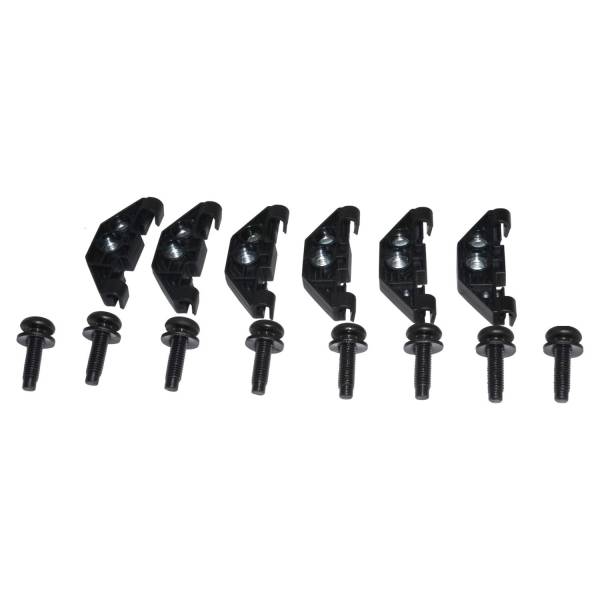 Crown Automotive Jeep Replacement - Crown Automotive Jeep Replacement Hard Top Hardware Kit Incl. 6 Retainers And 8 Screws  -  55397093K8 - Image 1