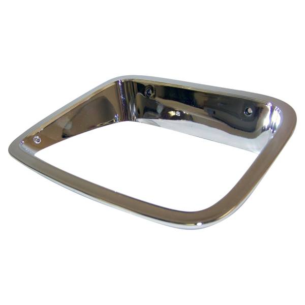 Crown Automotive Jeep Replacement - Crown Automotive Jeep Replacement Headlamp Bezel Right Chrome  -  56003104 - Image 1
