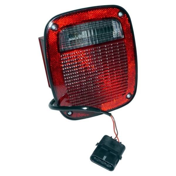 Crown Automotive Jeep Replacement - Crown Automotive Jeep Replacement Tail Light Assembly Left w/License Plate Lamp  -  56016721 - Image 1