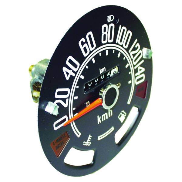 Crown Automotive Jeep Replacement - Crown Automotive Jeep Replacement Speedometer Assembly Major Numbers In Kilometers  -  J8134186 - Image 1