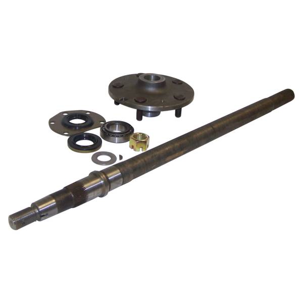 Crown Automotive Jeep Replacement - Crown Automotive Jeep Replacement Axle Hub Kit Rear Right For Use w/AMC 20 Incl. 26.25 in. Length Axle Hub/Bearing/Seals/Nut/Washers/Key/Instruction Sheet  -  8127071K - Image 1