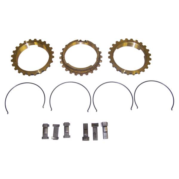 Crown Automotive Jeep Replacement - Crown Automotive Jeep Replacement Synchronizer Repair Kit Incl. 3 Blocking Rings/6 Keys/4 Springs  -  991021X - Image 1
