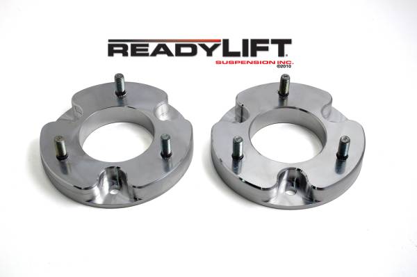 ReadyLift - ReadyLift Front Leveling Kit 1.5 in. Lift Incl. All Hardware/Billet Aluminum Strut Extensions Allows Up To 33 in. Tire - 66-4010 - Image 1