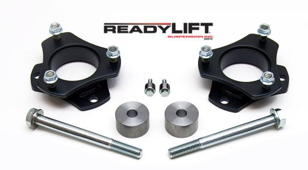 ReadyLift - ReadyLift Front Leveling Kit 2 in. Lift w/Steel Strut Extensions Front Differential Spacers Front Skid Plate Spacers Allows Up To 32 in. Tire - 66-5055 - Image 1