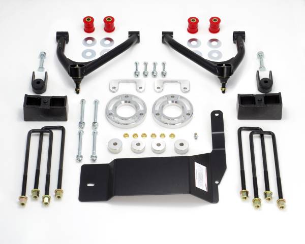 ReadyLift - ReadyLift SST® Lift Kit 4 in. Front/1.75 in. Rear Lift w/Tubular Upper Control Arms For Vehicles w/OE Cast Steel Control Arms - 69-3416 - Image 1