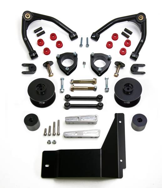 ReadyLift - ReadyLift SST® Lift Kit 4 in. Front/3 in. Rear Lift w/Tubular Upper Control Arms For Vehicles w/OE Aluminum Or Stamped Steel Control Arms - 69-3495 - Image 1