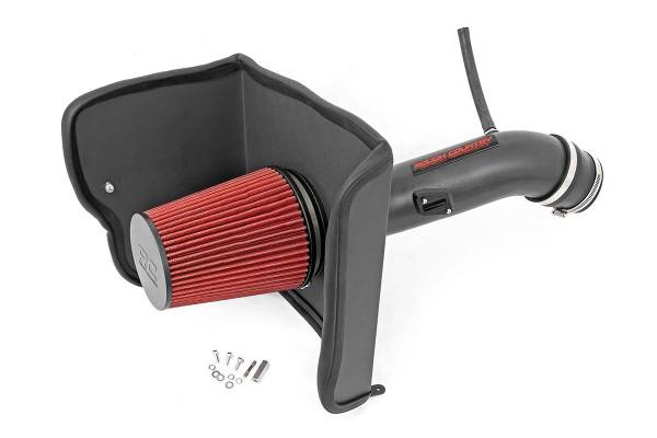 Rough Country - Rough Country Engine Cold Air Intake Kit Incl. Heat Shield Intake Tube Reusable Air Filter Clamps Hardware - 10546 - Image 1