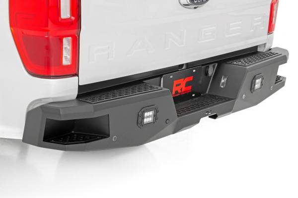 Rough Country - Rough Country Heavy Duty Rear LED Bumper 2 in. Black-Series LED Flush Mount Cubes - 10760 - Image 1