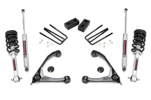 Rough Country - Rough Country Suspension Lift Kit w/Shocks 3.5 in. Lift - 198.23 - Image 1