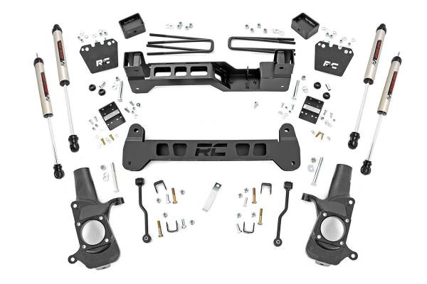 Rough Country - Rough Country Suspension Lift Kit 6 in. Lift w/V2 Shocks - 22070 - Image 1