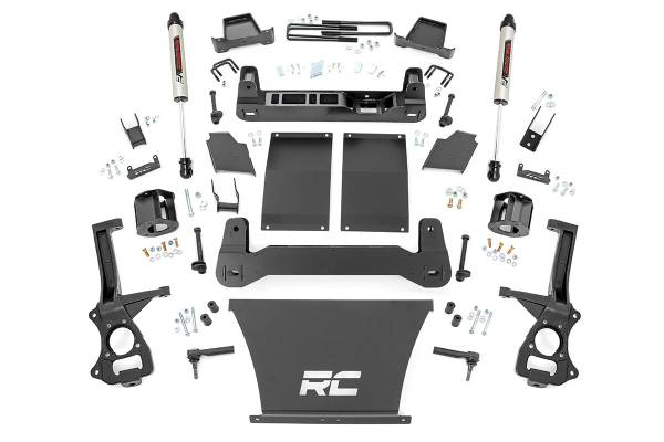 Rough Country - Rough Country Suspension Lift Kit 6 in. Lift Incl. Strut Spacers - 22970 - Image 1
