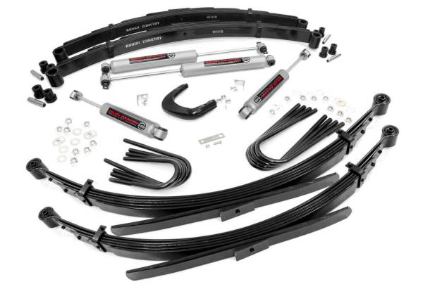 Rough Country - Rough Country Suspension Lift Kit w/Shocks 4 in. Lift - 256.20 - Image 1