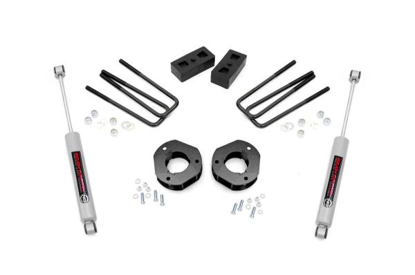 Rough Country - Rough Country Suspension Lift Kit w/Shock 3.5 in. Lift - 26830 - Image 1