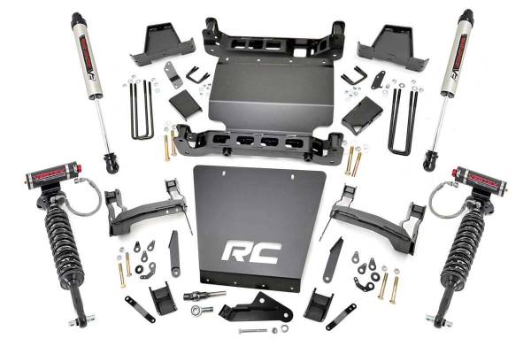 Rough Country - Rough Country Suspension Lift Kit 7 in. Lift Bracket Kit w/Vertex And V2 - 29857 - Image 1