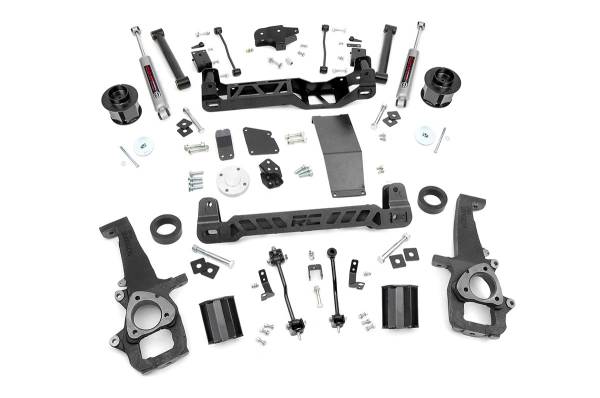 Rough Country - Rough Country Suspension Lift Kit w/Shocks 6 in. Lift Incl. Strut Spacers Rear N3 Shocks - 33231 - Image 1