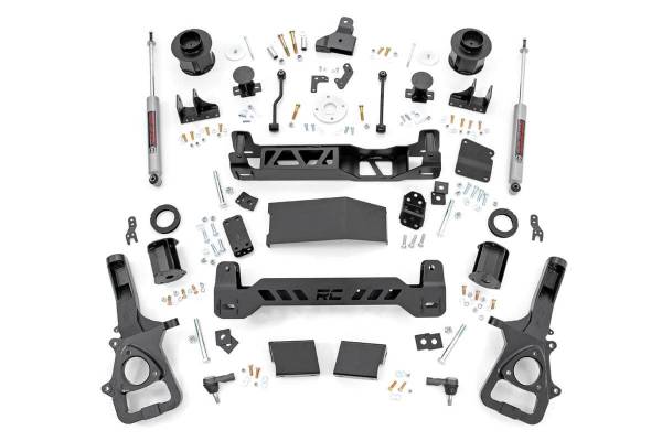 Rough Country - Rough Country Suspension Lift Kit 6 in. Lift Incl. Strut Spacers Rear N3 Shocks w/22 in. Factory Wheels - 33930A - Image 1