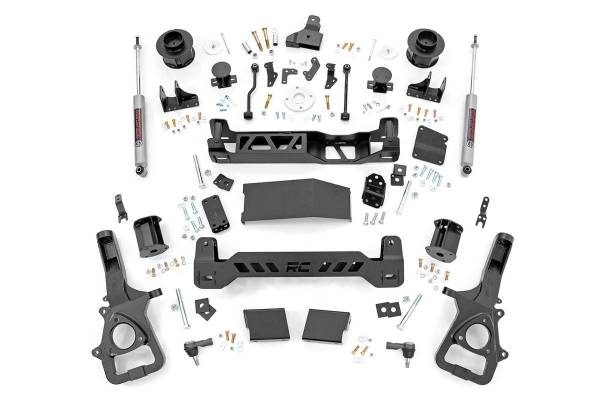 Rough Country - Rough Country Suspension Lift Kit w/Shocks 5 in. Strut Spacers N3 Shocks Includes Installation Instructions - 34430A - Image 1