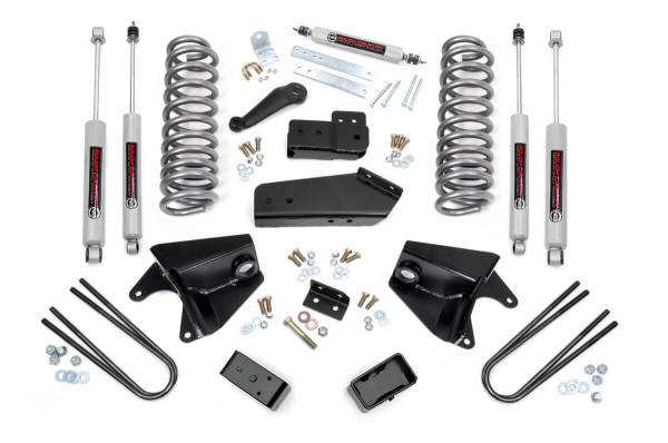 Rough Country - Rough Country Suspension Lift Kit w/Shocks 4 in. Lift - 465.20 - Image 1