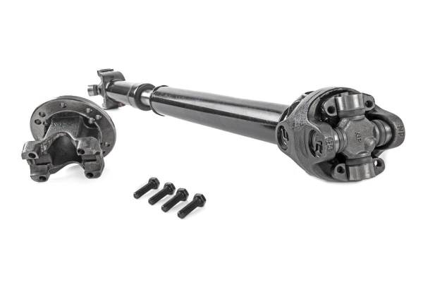 Rough Country - Rough Country CV Driveshaft Incl. Extended CV Driveshaft Flanges Yokes Hardware Collapsed Length: 36-3/8 in. Extended Length 39-1/2 in. - 5089.1 - Image 1