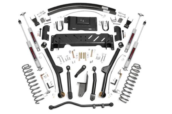 Rough Country - Rough Country X-Series Long Arm Suspension Lift Kit w/Shocks 4.5 in. Lift - 61622 - Image 1