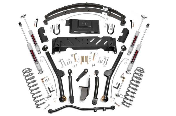 Rough Country - Rough Country X-Series Long Arm Suspension Lift Kit w/Shocks 4.5 in. Lift - 61722 - Image 1