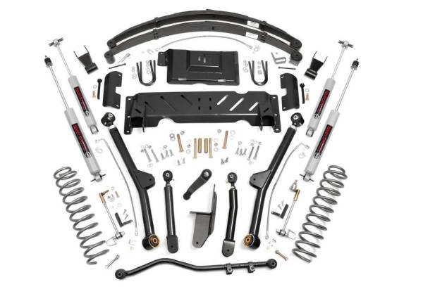 Rough Country - Rough Country X-Series Long Arm Suspension Lift Kit w/Shocks 6.5 in. Lift - 61822 - Image 1