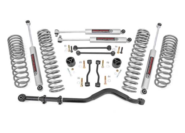 Rough Country - Rough Country Suspension Lift Kit 3.5 in. w/N3 Shocks Lifted Coil Springs Sway Bar Links Forged Track Bar Bumpstop Spacers w/Hardware - 64930 - Image 1