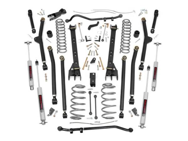 Rough Country - Rough Country X-Series Long Arm Suspension Lift Kit w/Shocks 6 in. Lift - 65922 - Image 1