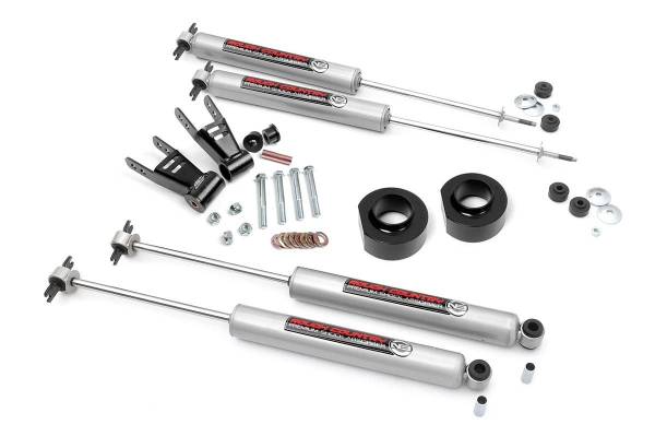 Rough Country - Rough Country Suspension Lift Kit w/Shocks 1.5 in. Easy Bolt-On installation Incl. Hardware Premium N3 Series Shocks - 68030 - Image 1