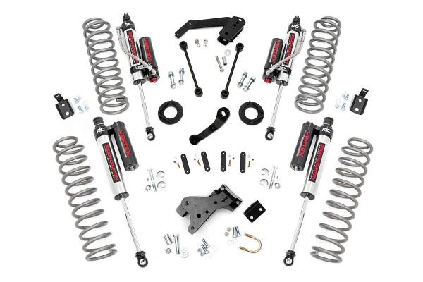 Rough Country - Rough Country Suspension Lift Kit w/Shocks 4 in. Lift Vertex Reservoir Shocks - 68150 - Image 1