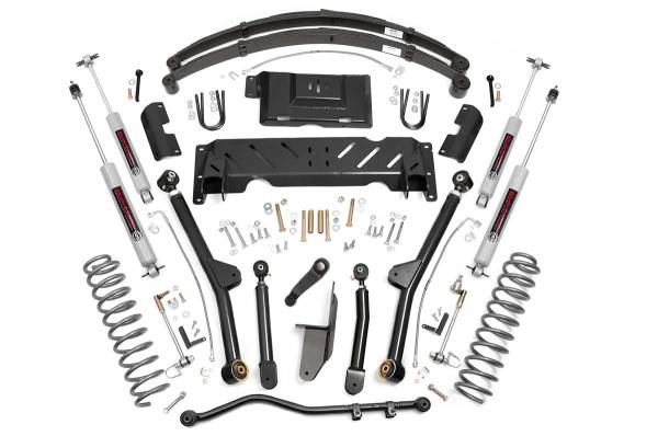 Rough Country - Rough Country X-Series Long Arm Suspension Lift Kit w/Shocks 4.5 in. Lift - 68622 - Image 1