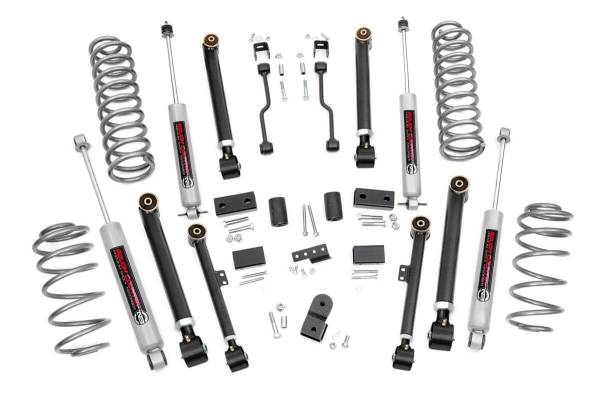 Rough Country - Rough Country X-Series Suspension Lift Kit w/Shocks 4 in. Lift - 68820 - Image 1