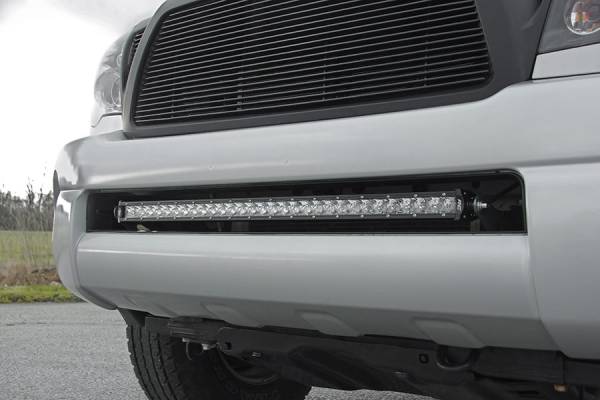 Rough Country - Rough Country LED Light Bar Bumper Mounting Brackets For 30 in. Single Or Dual Row LED Light Bar - 70542 - Image 1