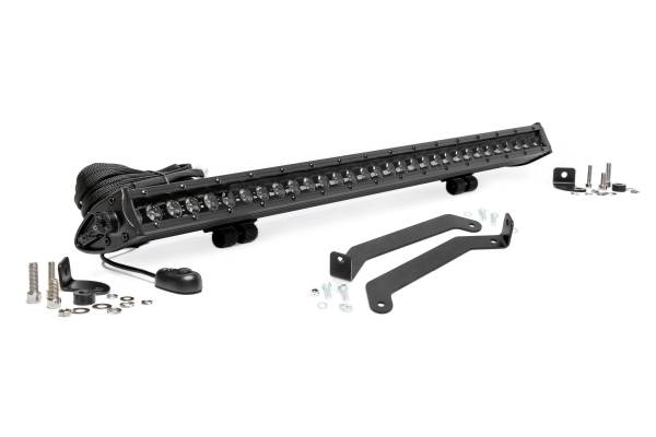Rough Country - Rough Country LED Bumper Kit 30 in. Black Series IP67 Waterproof Rating - 70863 - Image 1