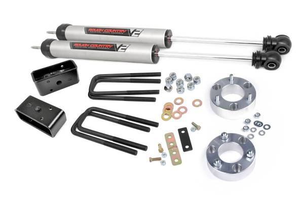Rough Country - Rough Country Suspension Lift Kit w/Shocks 2.5 in. Lift w/V2Shocks - 75070 - Image 1