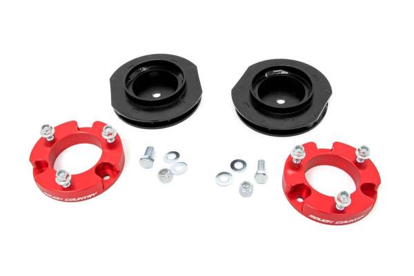 Rough Country - Rough Country Suspension Lift Kit 2 in. Easy Installation Anodized Red - 764RED - Image 1
