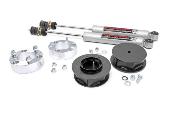 Rough Country - Rough Country Suspension Lift Kit w/Shocks 3 in. Lift Incl. Front Strut Ext. Rear Coil Spring Spacers Hardware Rear Premium N3 Shocks - 76530 - Image 1
