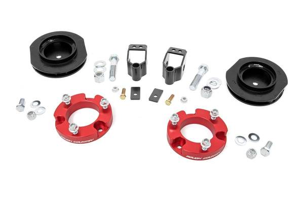 Rough Country - Rough Country Suspension Lift Kit 2 in. Anodized Red Easy Bolt-On Installation - 767RED - Image 1