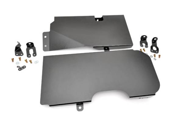 Rough Country - Rough Country Gas Tank Skid Plate 3/16 in. Thick Steel Incl. Mount Brackets Hardware - 795 - Image 1