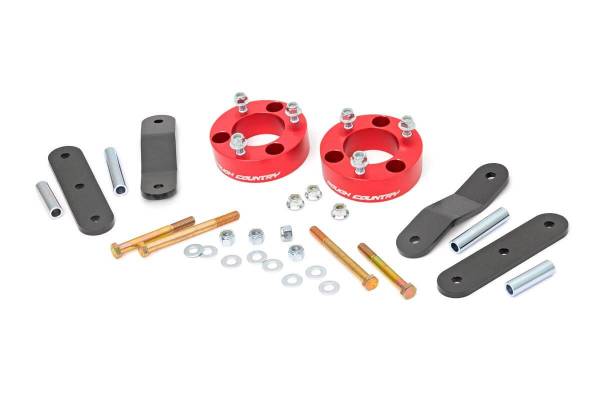 Rough Country - Rough Country Suspension Lift Kit 2.5 in. Easy Bolt-On Installation Anodized Red - 867RED - Image 1
