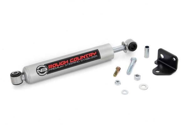 Rough Country - Rough Country N3 Steering Stabilizer Incl. Mounting Brackets and Hardware - 8730630 - Image 1