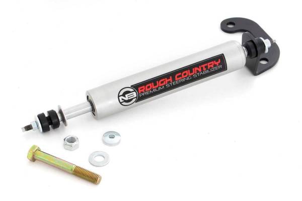 Rough Country - Rough Country N3 Steering Stabilizer Incl. Mounting Brackets and Hardware - 8737130 - Image 1