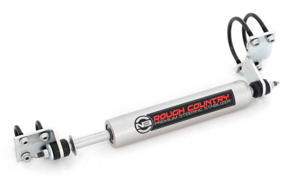 Rough Country - Rough Country N3 Steering Stabilizer Incl. Mounting Brackets and Hardware - 8743530 - Image 1